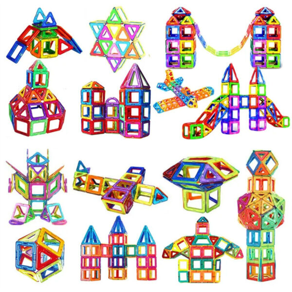 DIY Magnetic Building Blocks Magnets Toys For Kids - Image 9