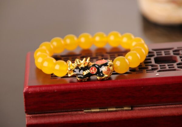 3D Gold Plated PiXiu Bracelet - Image 9