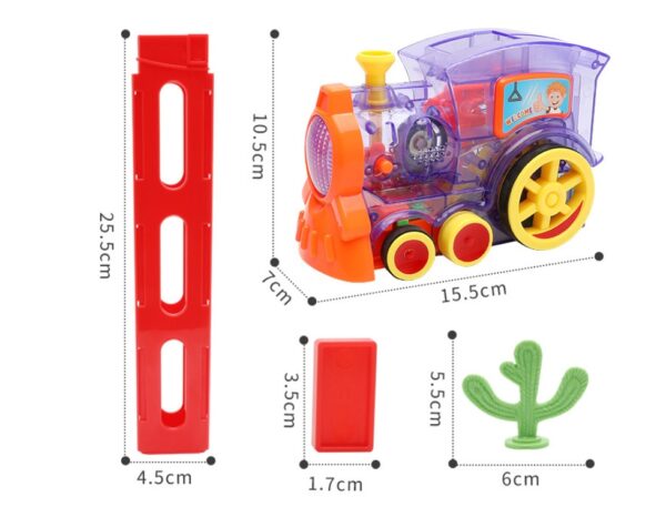 Domino Puzzle Train Toys - Image 9