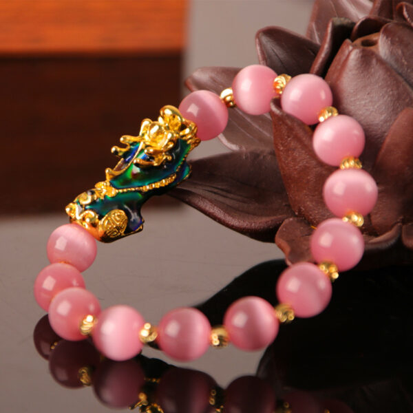 3D Gold Plated PiXiu Bracelet - Image 5