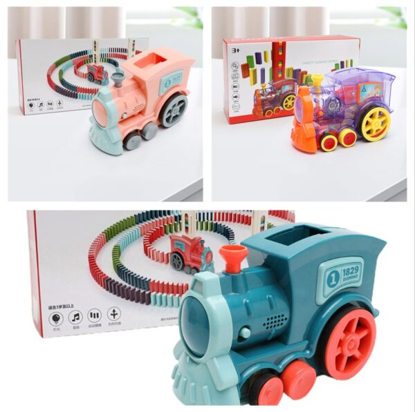 Domino Puzzle Train Toys - Image 5